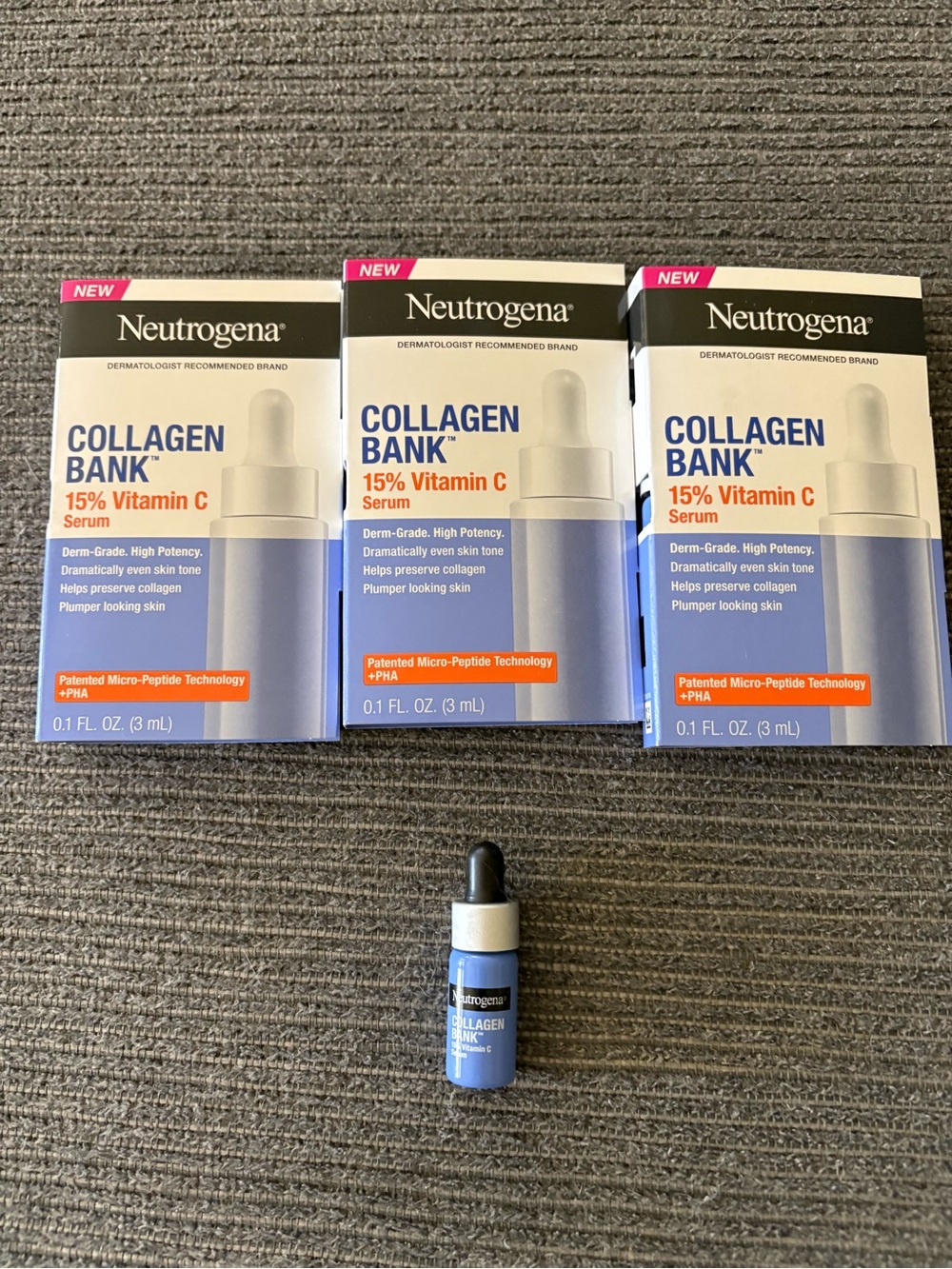 New Skin Care Samples Vitamin C Neutrogena , plus sun care